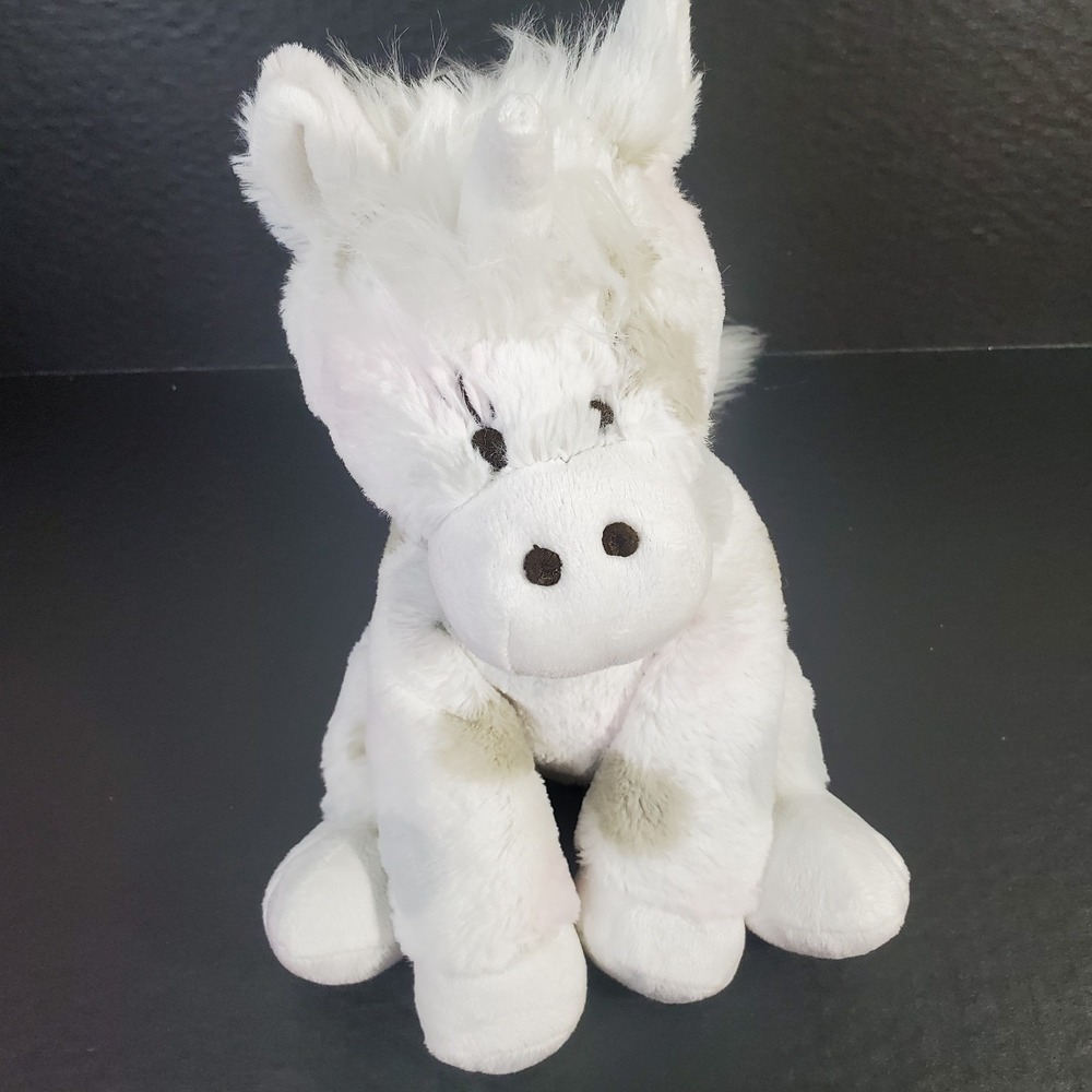 Little Giraffe Pink Gray White Polka Dot Plush Sewn Eyes Baby Plush 12" Lovey